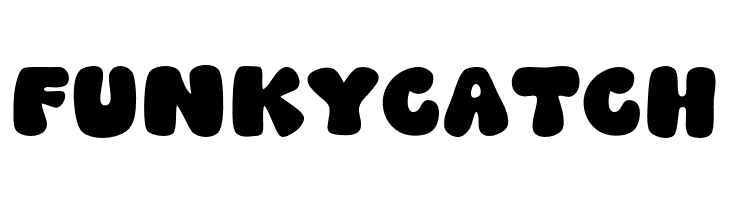 Funky Catch  フリーフォントのダウンロード