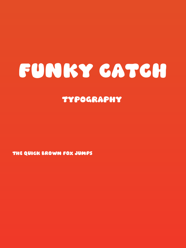 Funky Catch Poster