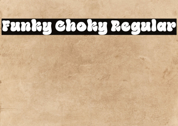 Funky Choky Regular Example 3