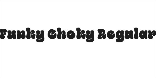 Funky Choky Regular Logo