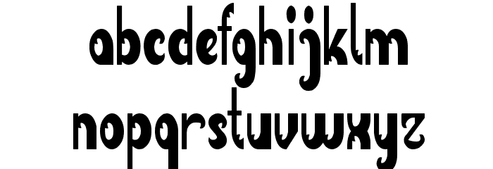 Funky Claw Font LOWERCASE