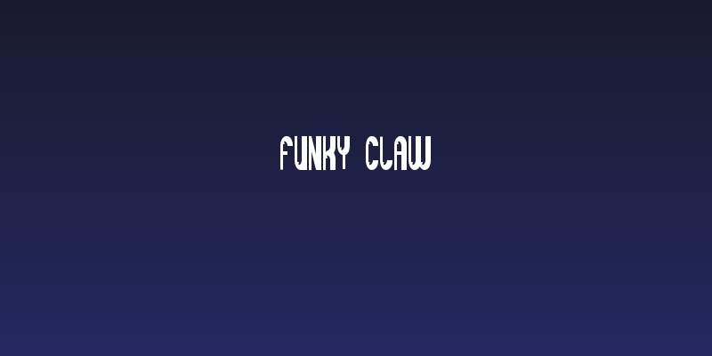 Funky Claw Social Header