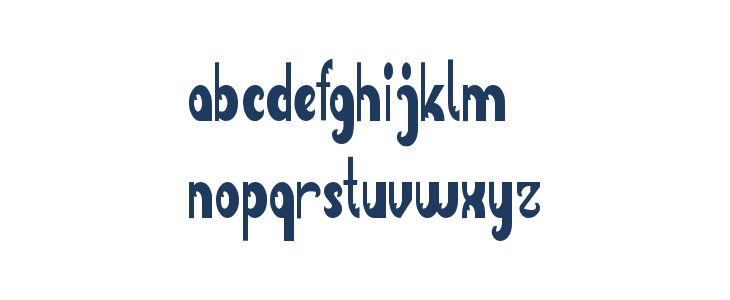 Funky Claw Lowercase
