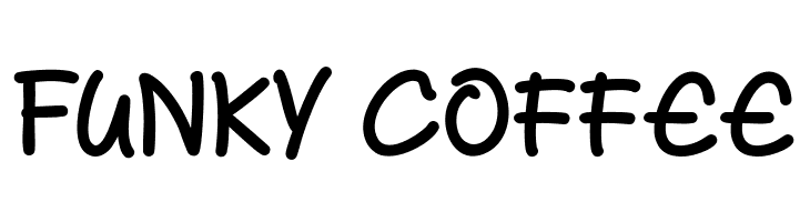 Funky Coffee  les polices de caractères gratuit tlcharger