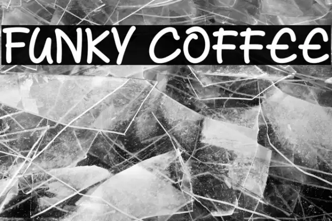 Funky Coffee Font examples