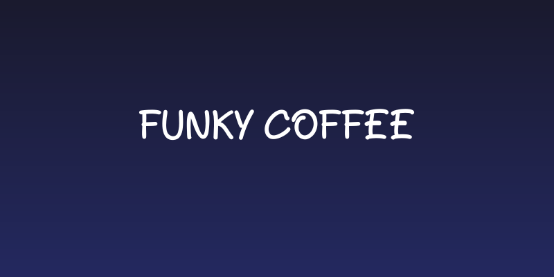 Funky Coffee Social Header