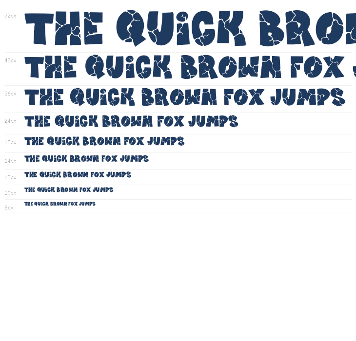 Funky Crack Waterfall