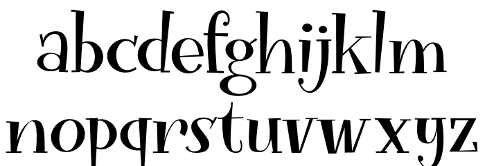 Funky Flamingo DEMO Regular Font LOWERCASE