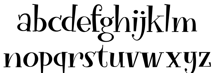 Funky Flamingo DEMO Regular Font LOWERCASE