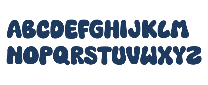 Funky Glitz Uppercase