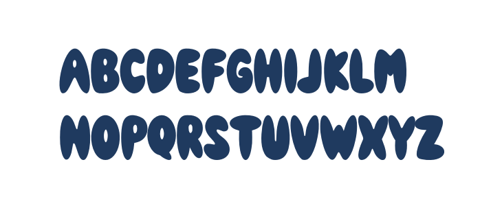 Funky Groovy Uppercase