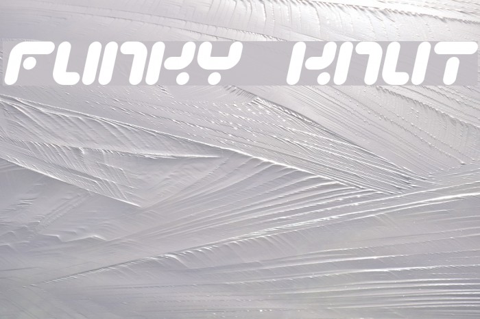 Funky Knut Fonte examples