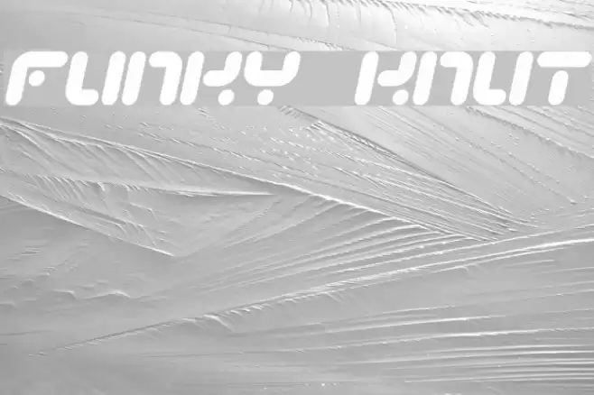 Funky Knut Font examples