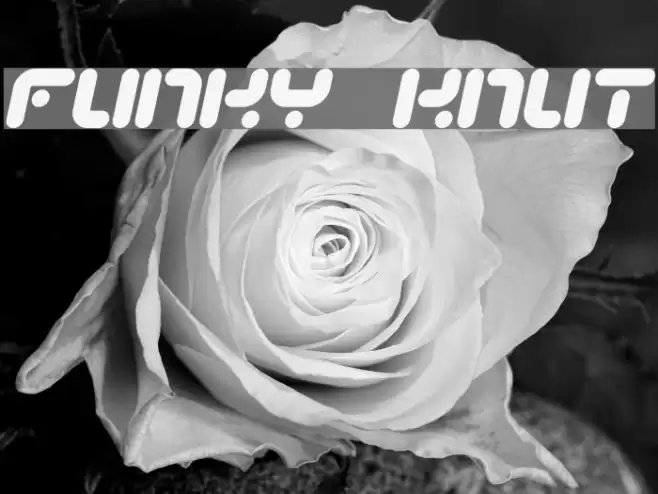 Funky Knut Font examples