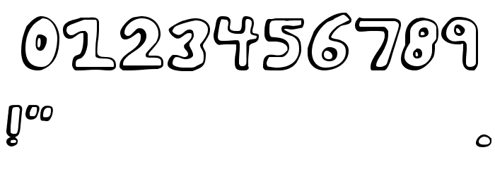 Funky Muskrat Regular Font OTHER CHARS