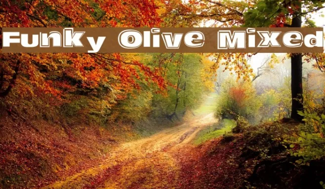 Funky Olive Mixed Example 1