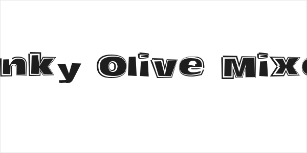 Funky Olive Mixed Logo
