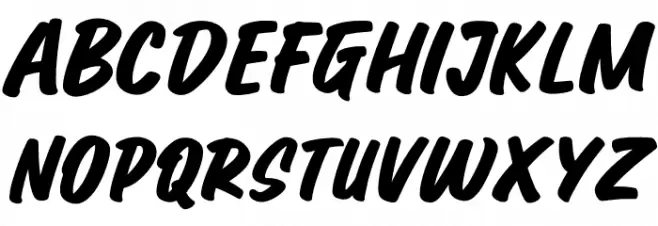 Funky PERSONAL USE ONLY! Font Litere mari