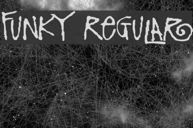 Funky Regular Font examples