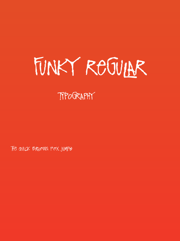 Funky Regular Poster