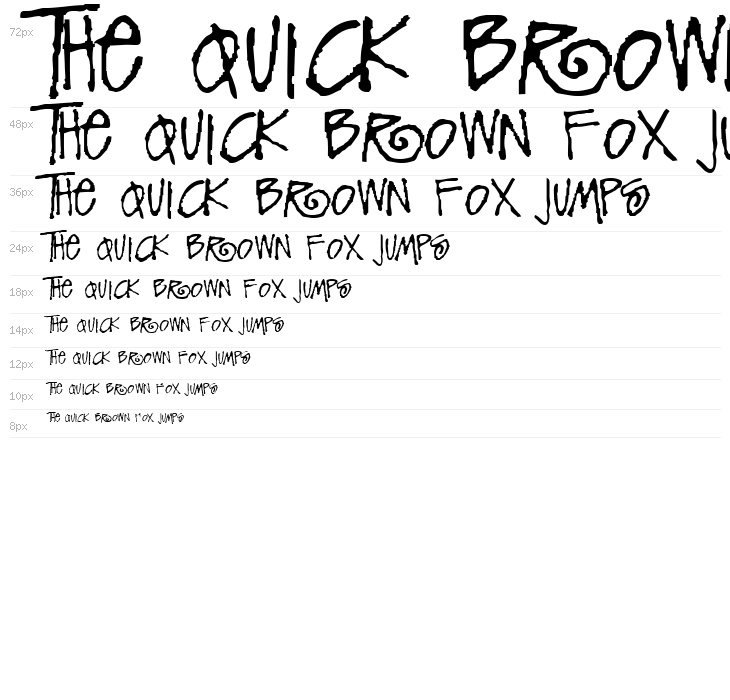 Funky Regular Waterfall