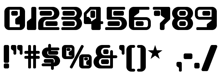 Funky Rundkopf NF Font OTHER CHARS