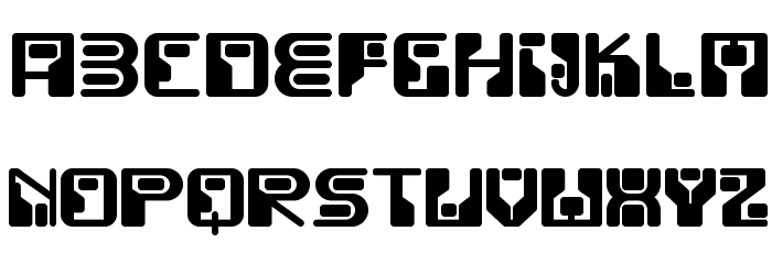 Funky Rundkopf NF Font LOWERCASE