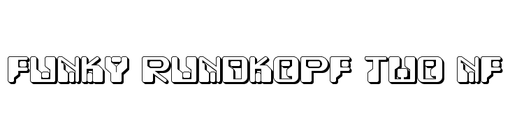 Funky Rundkopf Two NF फ़ॉन्ट