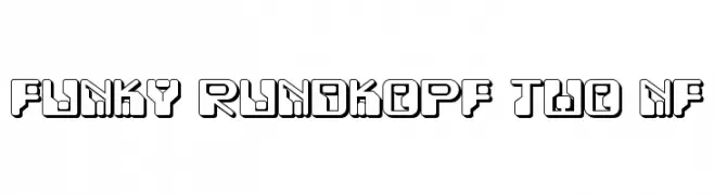 Funky Rundkopf Two NF  les polices de caractères gratuit tlcharger