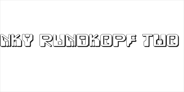 Funky Rundkopf Two NF Logo
