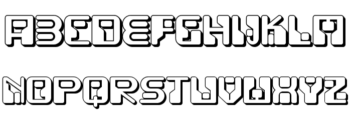 Funky Rundkopf Two NF フォント 小文字