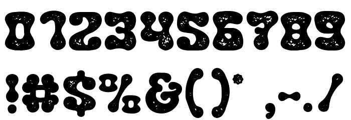 Funky Sign Texture Fuentes OTROS CHARS