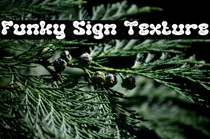 Funky Sign Texture Example 1