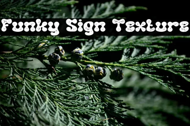 Funky Sign Texture Example 1