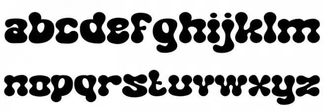 Funky Sign フォント 小文字