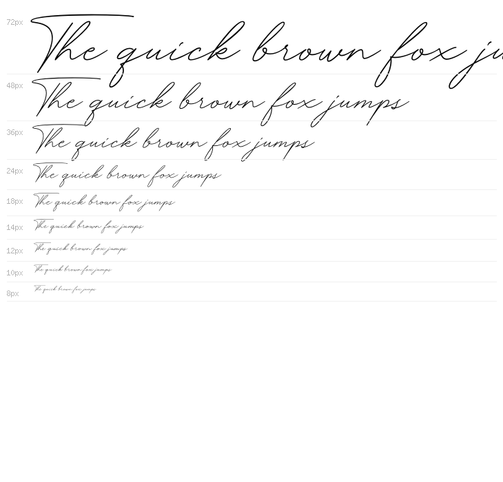 Funky Signature Waterfall