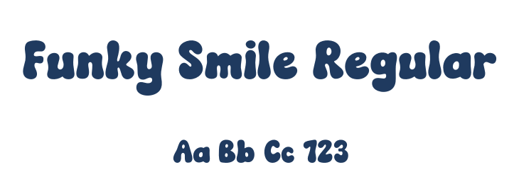Funky Smile Regular Font Preview