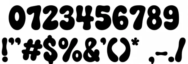 Funky Smile Regular خط محارف أخرى