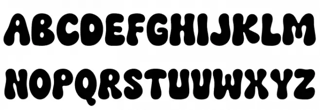 Funky Smile Regular خط أحرف كبيرة