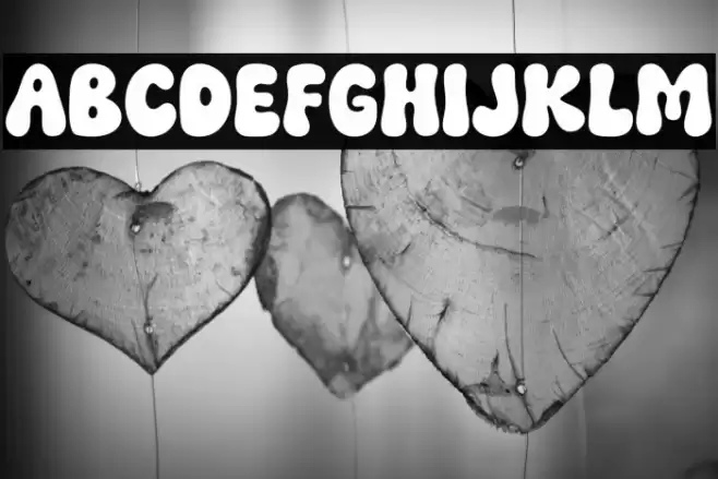 Funky Smile Regular خط examples