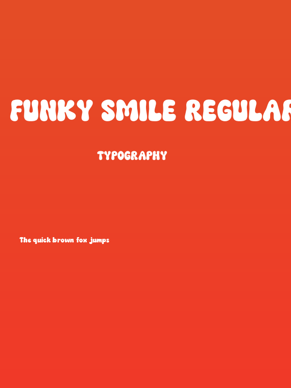 Funky Smile Regular Poster