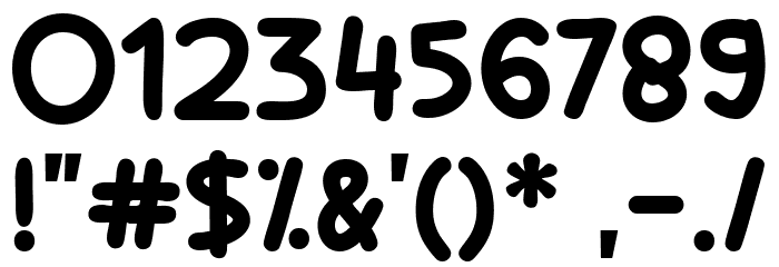 Funky Style Demo Regular Font OTHER CHARS