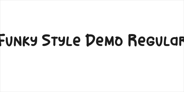 Funky Style Demo Regular Logo