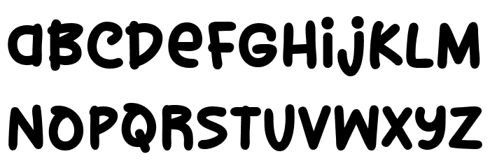 Funky Style Demo Regular Font LOWERCASE
