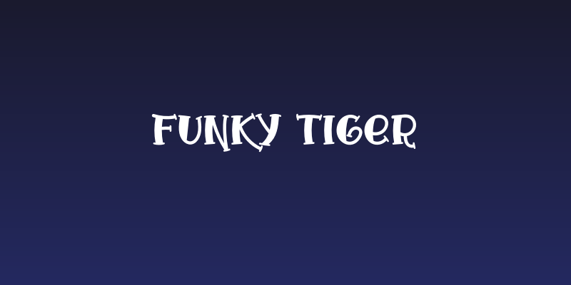 Funky Tiger Social Header