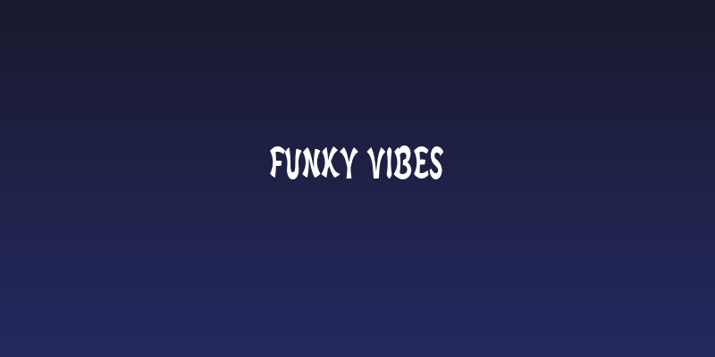 Funky Vibes Social Header