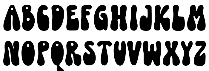 Funky Yard DEMO Solid Font LOWERCASE
