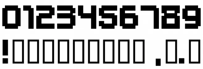 Funky Font OTHER CHARS