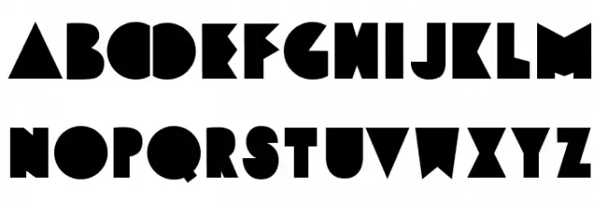 Funky&Bould フォント 大文字