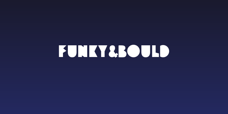 Funky&Bould Social Header